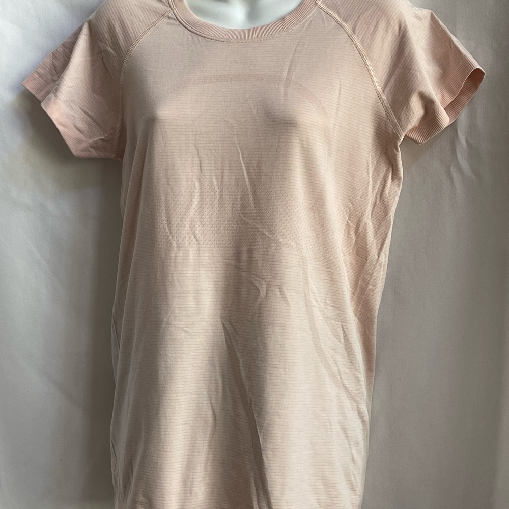 lululemon athletica Light Pink swiftly Short Sleeve Tee 10